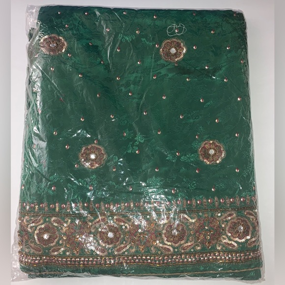 🌺 SALE $90 🌺 1 - NEW 3-Piece Unstitched Indian Suit - Picture 5 of 5